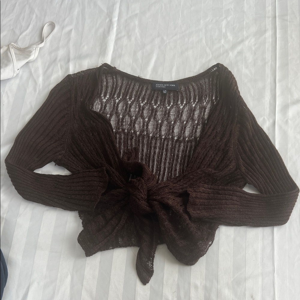 Vintage Brown Cardigan
